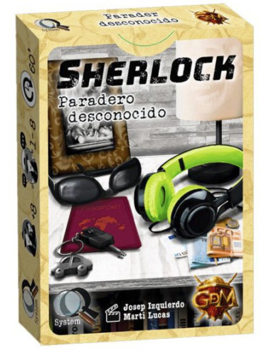 Sherlock: Paradero Desconocido - Juego de Mesa - Magicsur