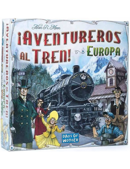 ¡Aventureros al Tren!: Europa - Caja - Magicsur Chile