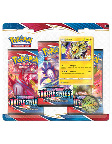 Pokémon TCG Battle Styles - 3 Blister Pack -...