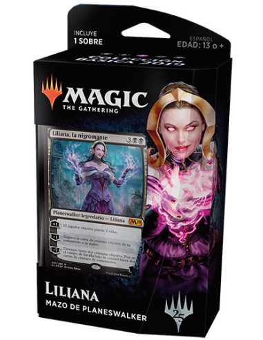 MTG Mazo Planeswalker: M19 - Liliana, la...