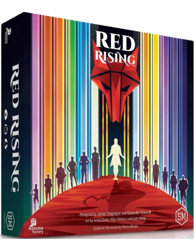 Imagen de la caja del juego de mesa Red Rising (Standard Edition)