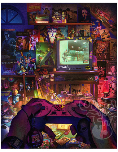 Staying Up All Night - Puzzle 1000 pieces