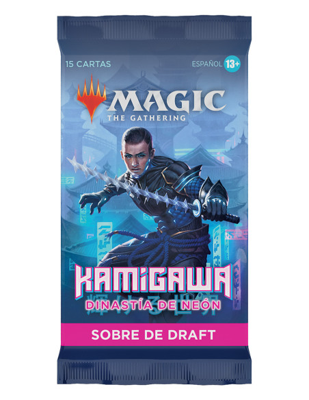 MTG Caja de sobres de Draft: Kamigawa: Neon Dynasty (Español)
