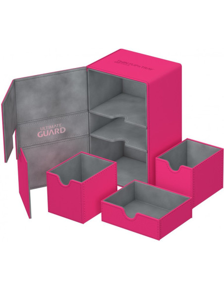 Portamazo Ultimate Guard: Twin Flip'n'Tray 160+ XenoSkin - Pink