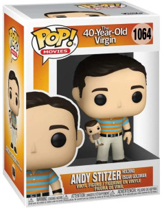 Funko Pop! The 40 Year Old Virgin: Andy Holding Oscar