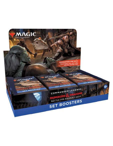 MTG Caja de Set Booster: Commander Legends: Battle for Baldur's Gate