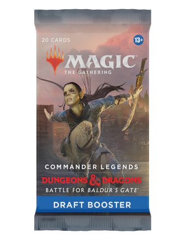 MTG Caja de sobres de Draft: Commander Legends:...