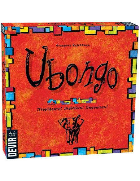 Ubongo caja del juego de mesa - Devir