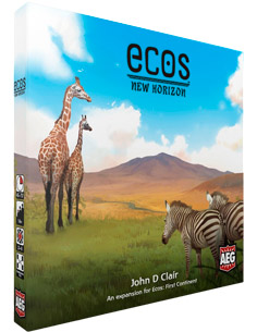 Ecos: New Horizon caja juego de mesa