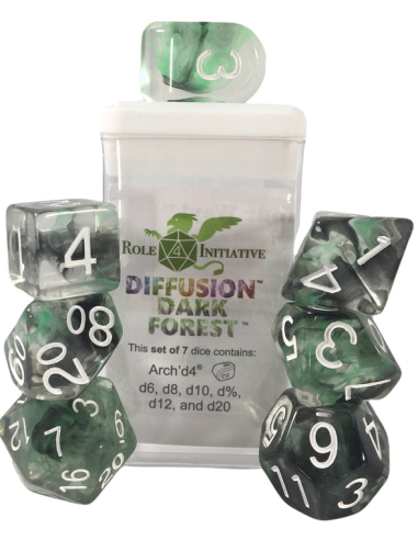 Dados Role 4 Initiative: Diffusion - Dark...