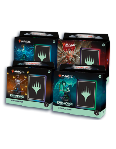 MTG Commander Deck: 4 x Duskmourn: House of Horror