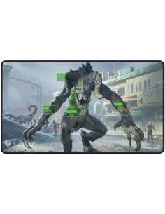 Playmat Ultra Pro: Fallout V.A.T.S. Black Stitched