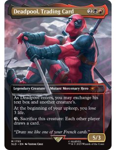 Secret Lair Marvel Deadpool a la venta en Chile 2