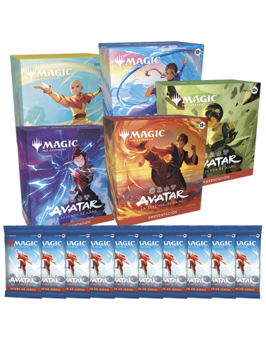 Combo 5 MTG Pack de Prerelease Avatar: The Last...