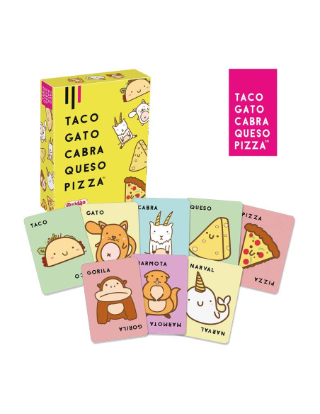 Taco Gato Cabra Queso Pizza
